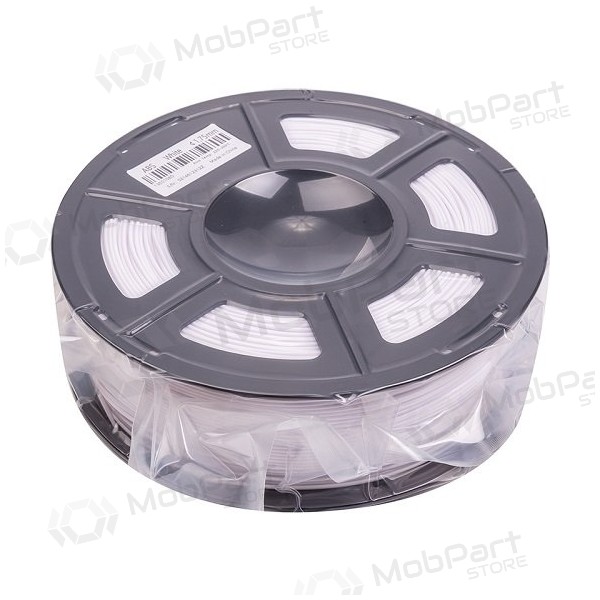 3D spausdinimo plastikas ABS, 1.75mm, 1kg, wit