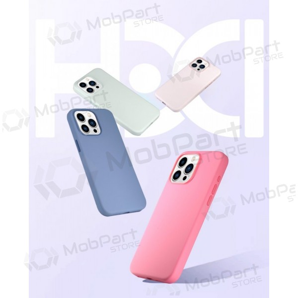 Hoesje HDD Silicone MagSafe Case Apple iPhone 16 Pro Max roze