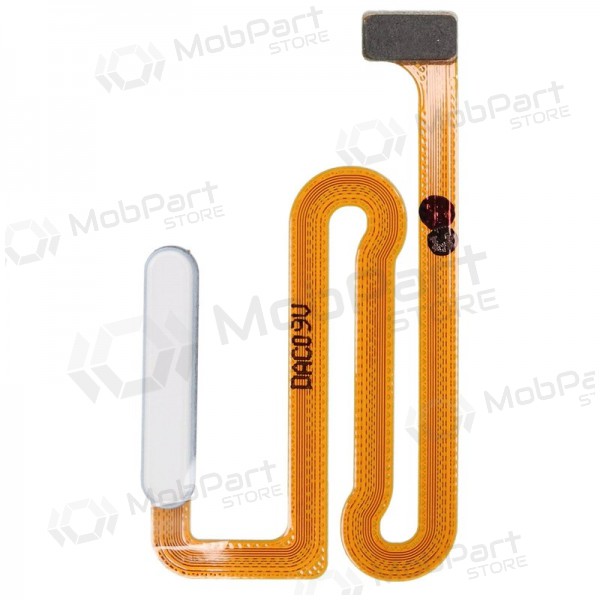 Samsung Galaxy A125 A12 / A127 A12S fingerprint, on / off stroomaansluiting (Wit) (service pack) (origineel)