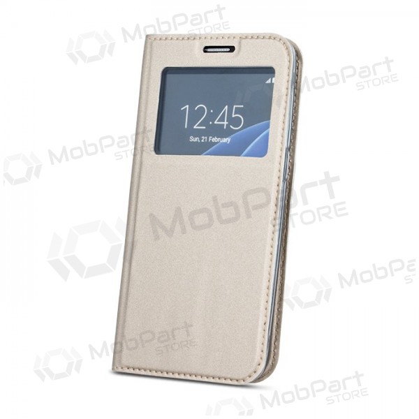 Huawei Mate 20 Pro hoesje - Smart Look (goud)
