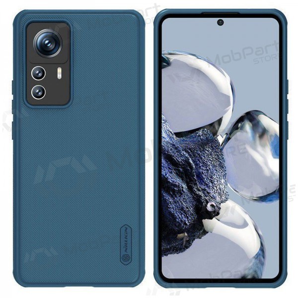 Xiaomi Redmi Note 12 5G / Poco X5 hoesje „Nillkin Frosted Shield“ (blauw)