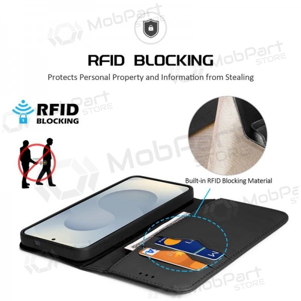 Samsung Galaxy S25 Edge hoesje - Dux Ducis Hivo (zwart)