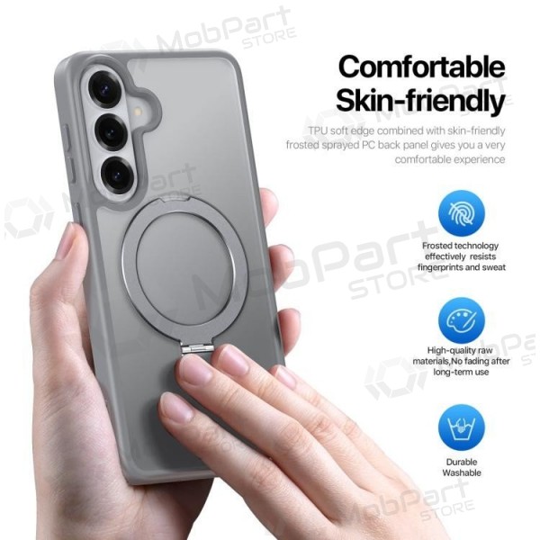 Samsung Galaxy S26 Ultra hoesje - Dux Ducis Yind Magnetic Stand (grijs)
