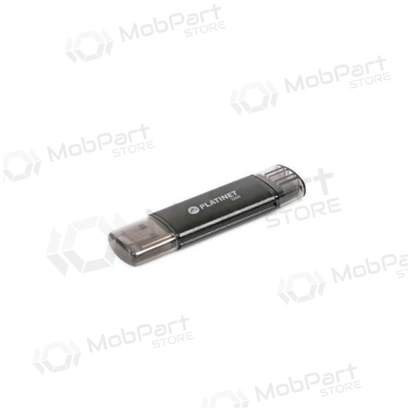 Stick Platinet 32GB OTG USB 2.0 + microUSB (zwart)