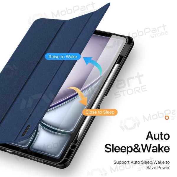 Apple iPad Air 13 (2024, 2025, 2026) hoesje - Dux Ducis Domo (zwart)