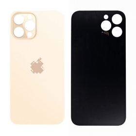 Apple iPhone 12 Pro achterkant batterijklepje (goud) (groter cameragat)