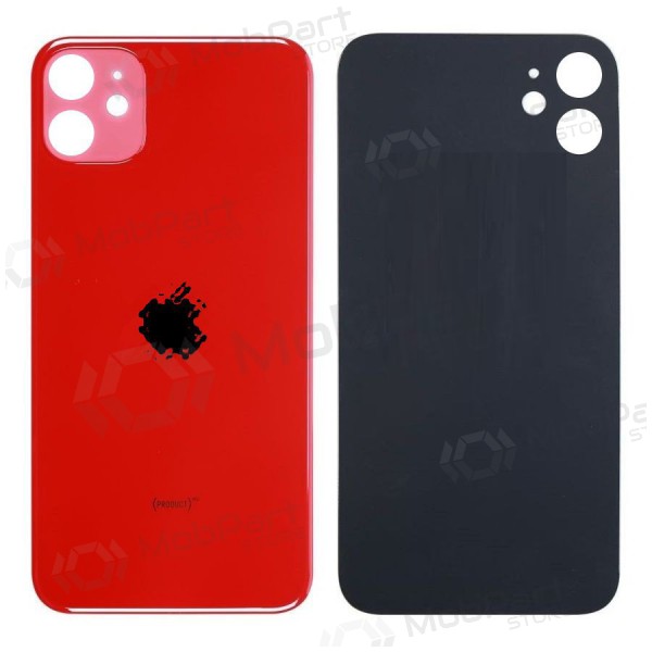 Apple iPhone 11 achterkant (rood) (bigger hole for camera)