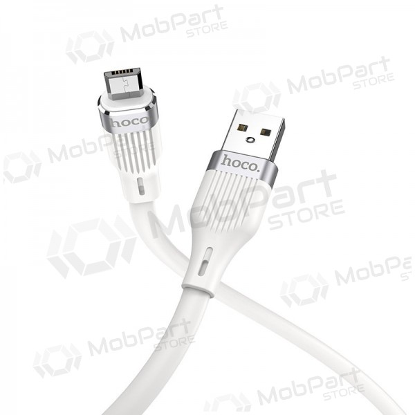 USB kabel HOCO U72 lightning 1.2m silicone wit