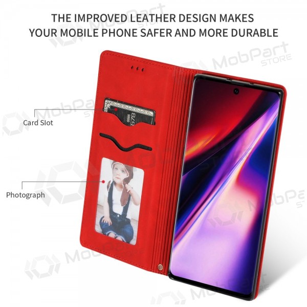 Samsung Galaxy S26 Plus hoesje - Business Style (rood)