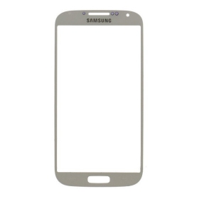 Samsung i9500 Galaxy S4 / i9505 Galaxy S4 Scherm glas (wit) (for screen refurbishing)