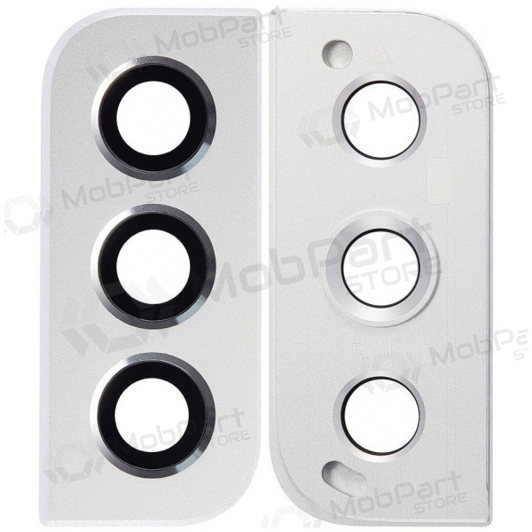 Samsung S906 Galaxy S22 Plus camera glas (wit) (met een frame)