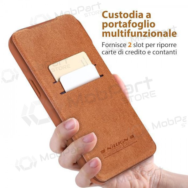 Apple iPhone 14 Pro hoesje - Nillkin Leather (bruin)