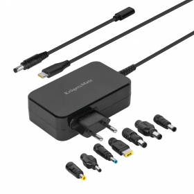 Universele laptoplader Kruger&Matz 90W zwart