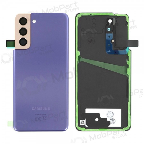 Samsung G991 Galaxy S21 5G achterkant (Phantom Violet) (gebruikt grade C, origineel)