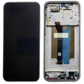 Xiaomi Redmi Note 15 Pro 5G scherm - (titaniumgrijs) - (met frame) - (origineel)