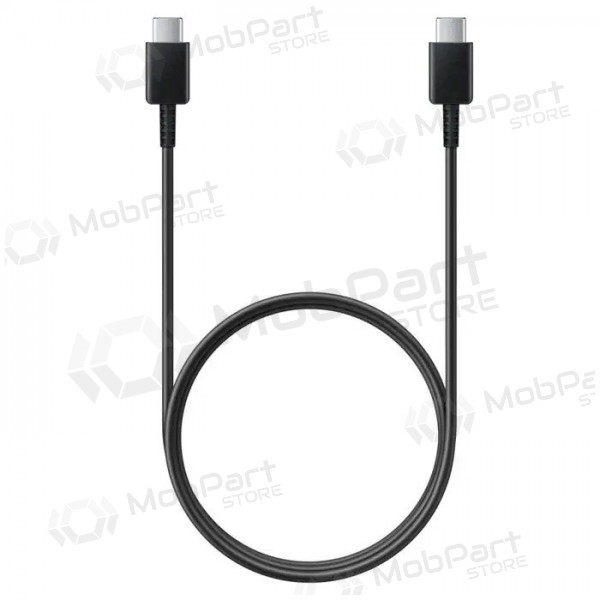 USB kabel origineel Samsung EP-DA705 Type-C-Type-C 1.0m in het pakket zwart