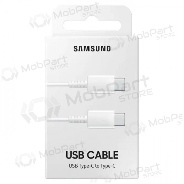 USB kabel Samsung EP-DA705BWEGWW Type-C - Type-C 1.0m (wit) (OEM)