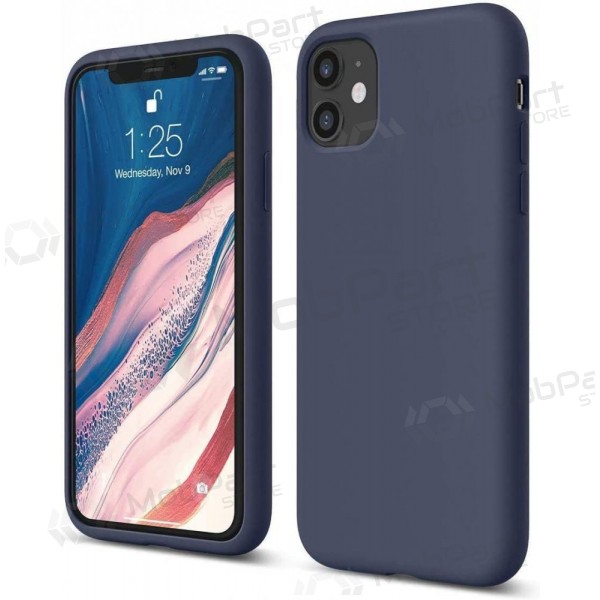 Samsung Galaxy A27 hoesje -Liquid Silicone- 1.5mm donkerblauw