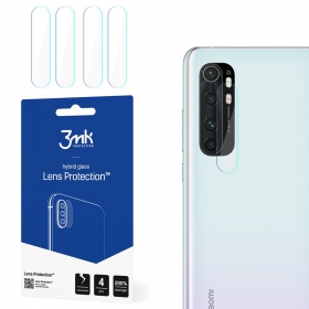 Huawei P Smart 2021 gehard glas clear screenprotector voor camera 