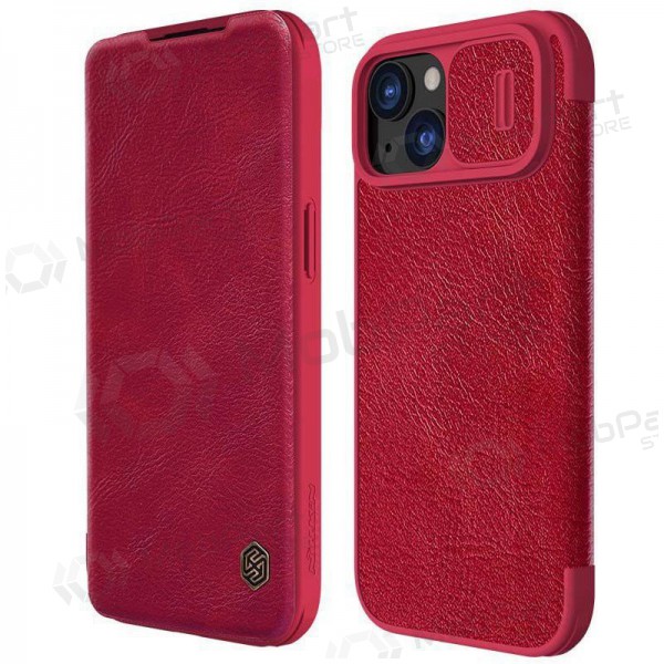 Apple iPhone 14 hoesje - Nillkin Leather (rood)