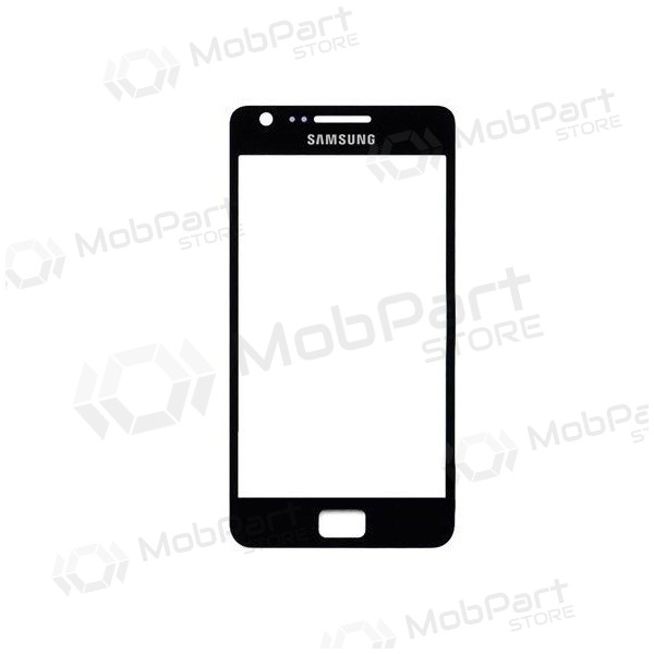 Samsung i9100 Galaxy S2 Scherm glas (zwart) (for screen refurbishing)