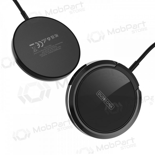 Lader draadloze DUZZONA W1 MagSafe 15W (zwart)