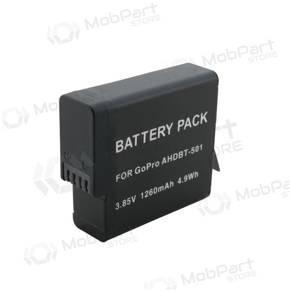 GoPro AHDB-501 batterij / accu (1260mAh)