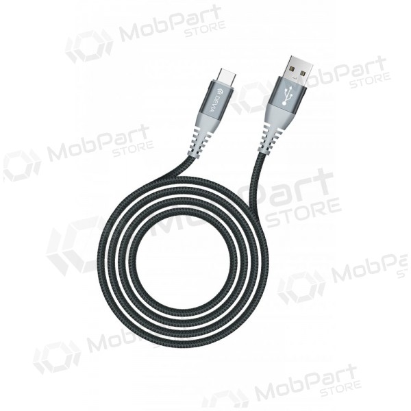 USB-kabel Devia Shark Type-C 1.5m 5A (wit)
