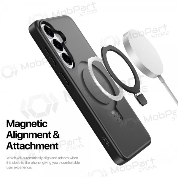 Samsung Galaxy S26 hoesje - Dux Ducis Yind Magnetic Stand (zwart)