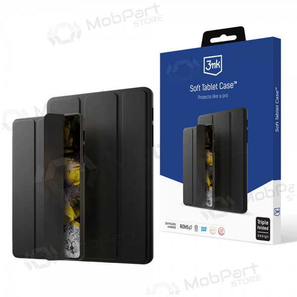 Samsung Tab A8 10.5 2021 / X200 / X205 hoesje - 3MK Soft Tablet Case (zwart)