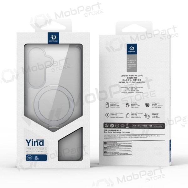 Samsung Galaxy S26 Ultra hoesje - Dux Ducis Yind Magnetic Stand (grijs)