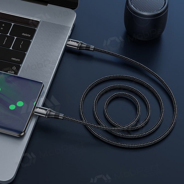 USB-kabel Hoco X50 Exquisito Type-C - Type-C 100W 1.0m (zwart)