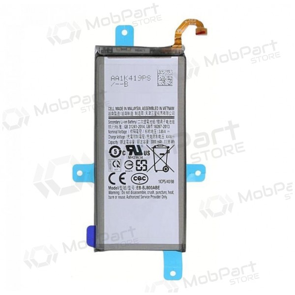 Samsung Galaxy A6 (2018), J6 (2018) batterij, akumuliatorius (EB-BJ800ABE)