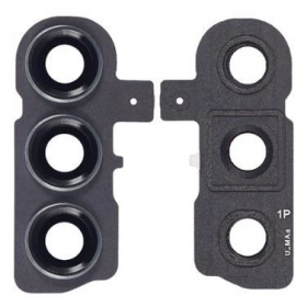 Samsung Galaxy S24 camera glas (met een frame) (zwart)