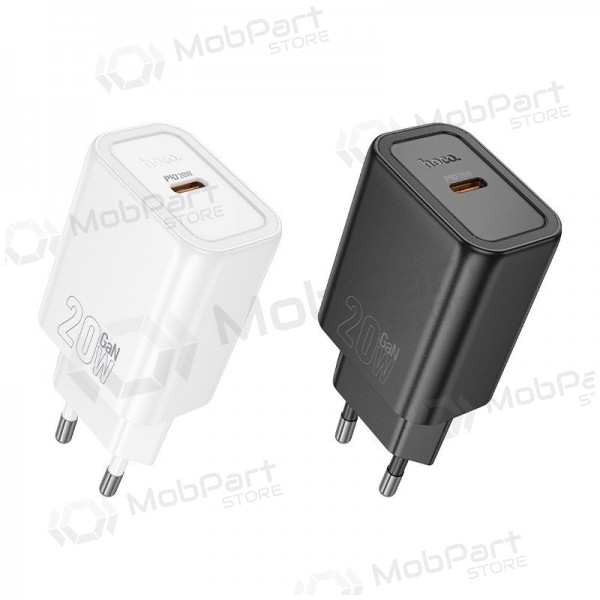Telefoonoplader Hoco N60 20 W GaN USB-C zwart