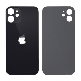 Apple iPhone 12 mini Achterklep (zwart) (met groter cameragat)