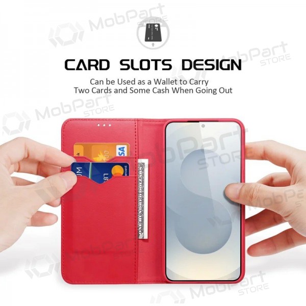 Samsung Galaxy S25 Edge hoesje - Dux Ducis Hivo (rood)