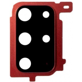 Samsung G985 / G986 Galaxy S20 Plus camera glas (rood)