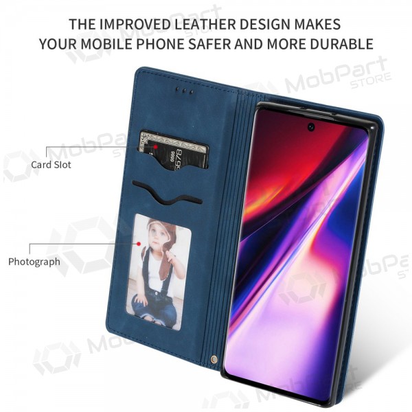 Apple iPhone 11 Pro Max hoesje - Business Style (donkerblauw)