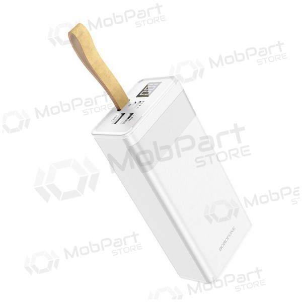 Externe batterij Power Bank Borofone BJ18A 2xUSB 2A 30000mAh Wit