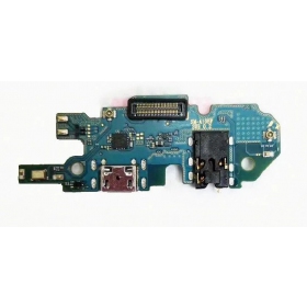 Samsung A105 Galaxy A10 2019 oplaadconnector en microfoon (Dual SIM) (SUB 0.1) (service pack) (origineel)