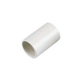 Tiesus sujungimas 16mm vamzdžiams su išplatintu galu, wit (100)