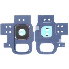 Samsung G960 Galaxy S9 camera glas (blauw)