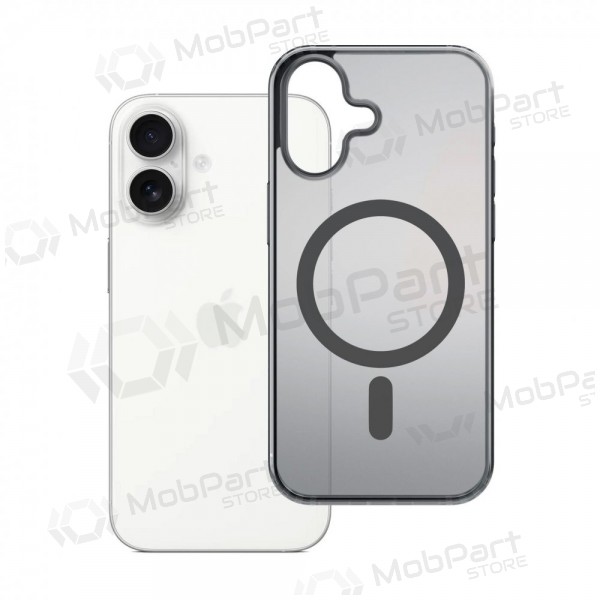 Apple iPhone 16 Pro Max hoesje - 3mk Frosty MagCase (zwart)
