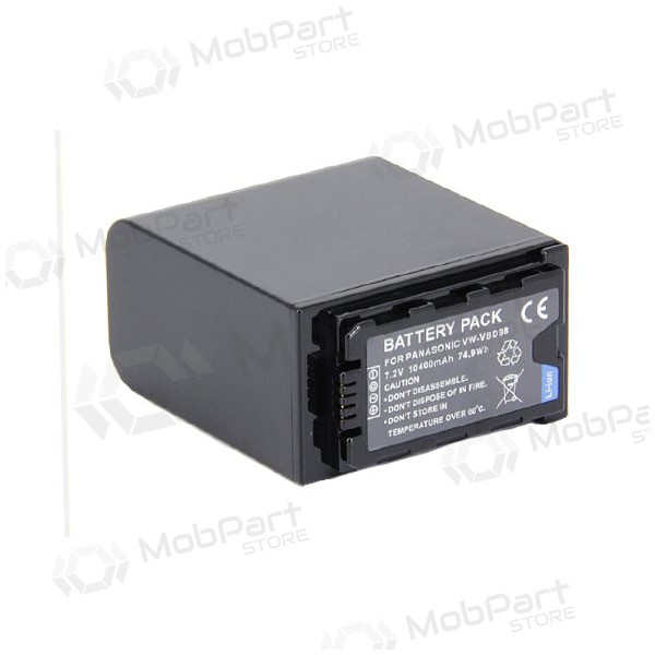 Panasonic VW-VBD98 10400mAh foto batterij / accu