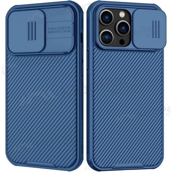 Apple iPhone 15 Plus hoesje „Nillkin CamShield Pro“ (blauw)