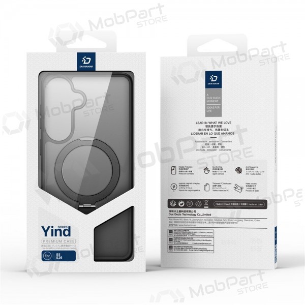 Samsung Galaxy S26+ hoesje - Dux Ducis Yind Magnetic Stand (zwart)