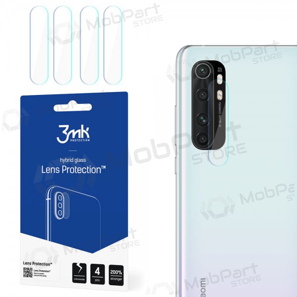 Xiaomi Mi 10 Lite 5G gehard glas clear screenprotector voor camera 