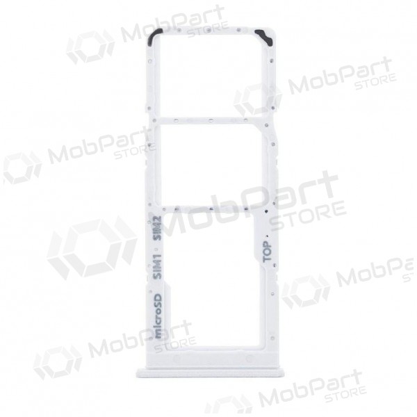 Samsung Galaxy A125 A12 / A127 A12S SIM-kaarthouder (wit) (service pack) (origineel)