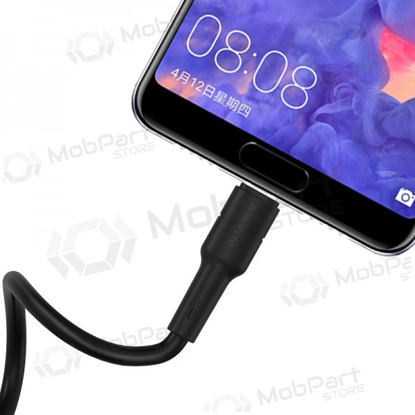 USB kabel Borofone BX30 Type-C 1.0m (zwart)